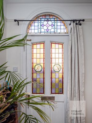 Stained Glass Front Door